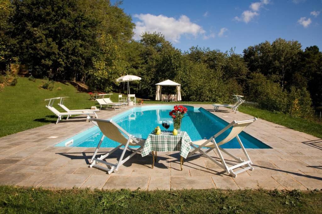 Villa Liz Tuscany, Private Pool, Hot Tub, Property Fenced, Pets Allowed Poppi Exterior foto
